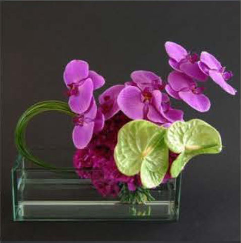 Modern Floral Arrangement Style 3 - $250